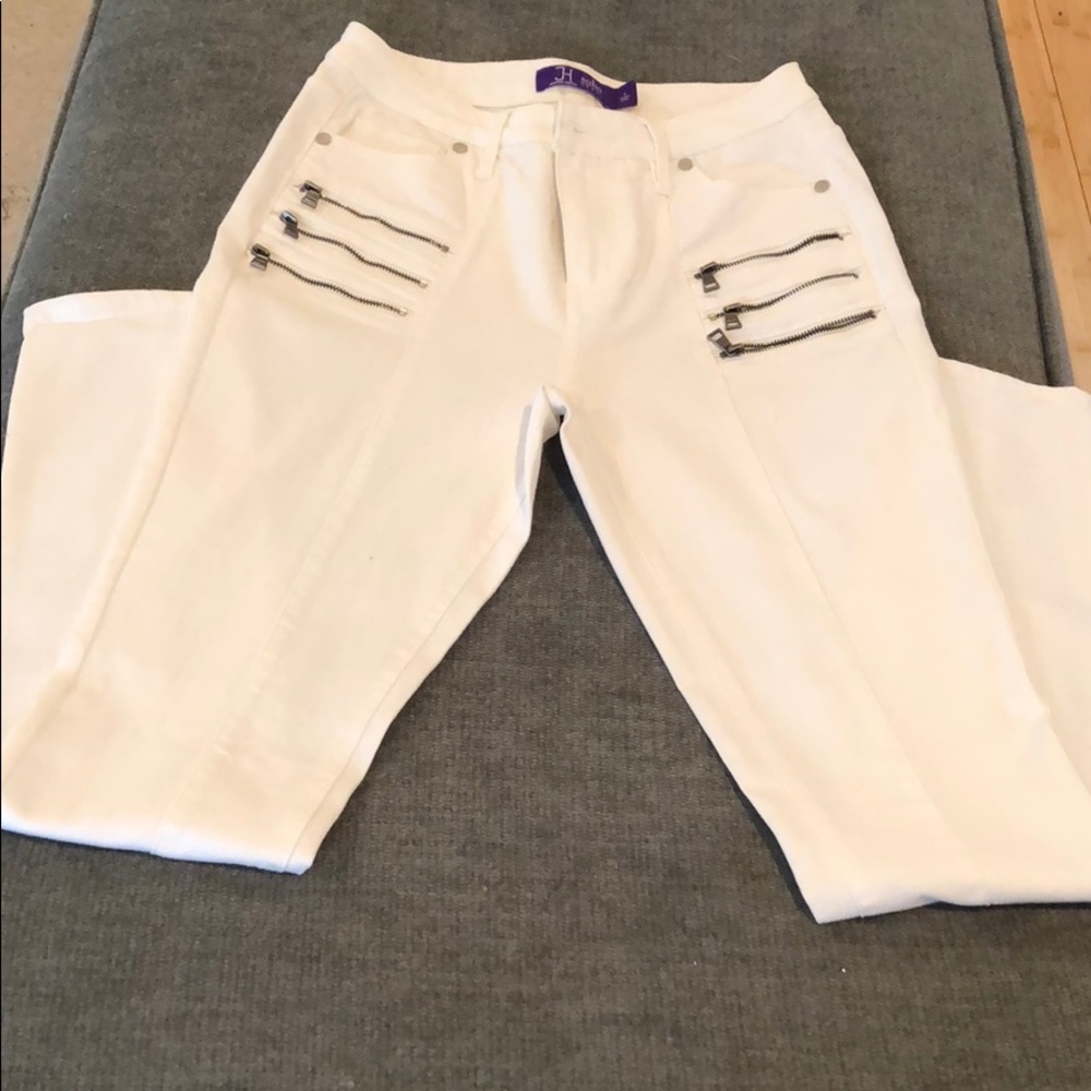White jeans